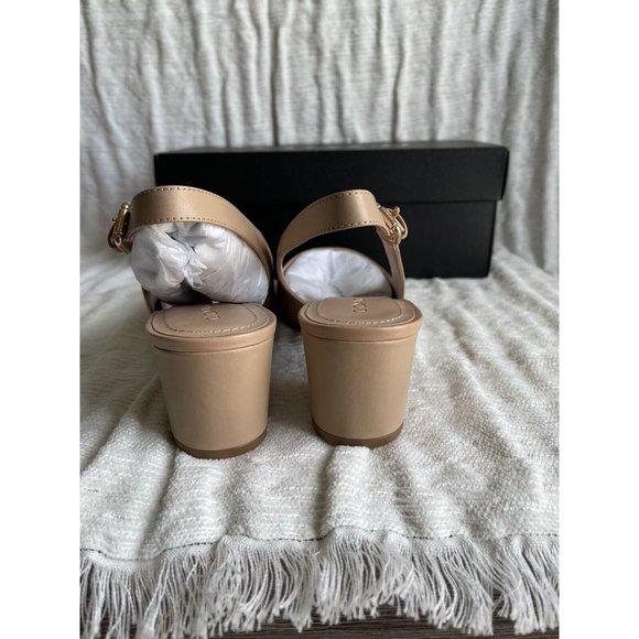 NIB Coach Erica Leather Slingbacks Beechwood & Black FG4250 - Size 11 $228 - Picture 7 of 9